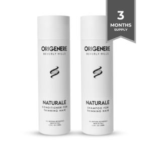Three-month supply of Alvi Armani’s hair care products, including Shampoo and Conditioner.