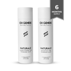 Six-month hair care package featuring Alvi Armani Shampoo and Conditioner.