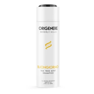 Tea Tree Shampoo by Alvi Armani, formulated for supporting hair growth after transplant.